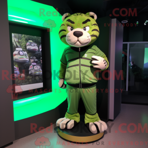 Maskotka Green Tiger jest...