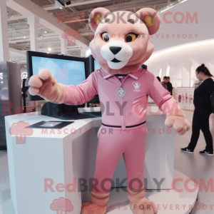 Costume de mascotte de lion...