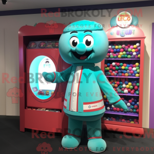 Cyan Gumball Machine...