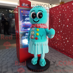 Cyan Gumball Machine...