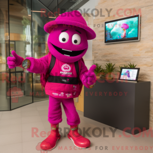 Magenta Fajitas mascot...