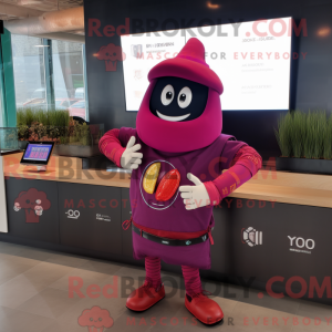 Magenta Fajitas mascot...