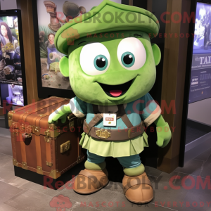 Figura de máscara de baú de...