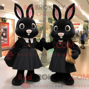 Black Rabbit maskot...