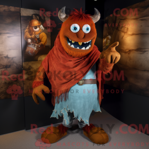 Rust Demon maskot drakt...