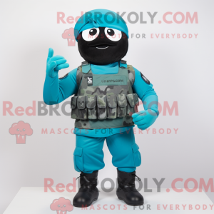Cyan Para Commando...