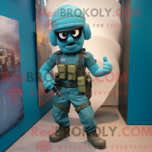 Cyan Para Commando...