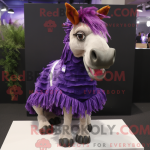 Purple Quagga mascot...