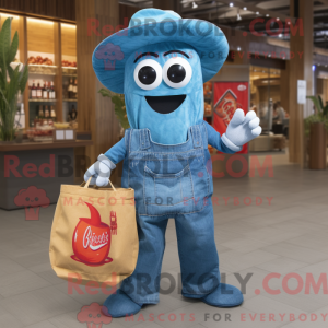 Sky Blue Fajitas mascot...