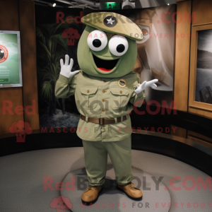 Olive Ray mascot costume...