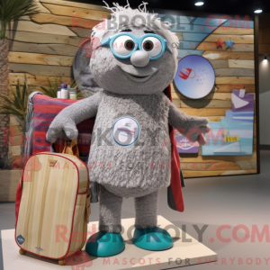 Silver Raspberry mascot...
