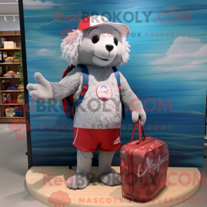 Silver Raspberry mascot...