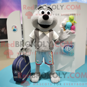 Silver Raspberry mascot...