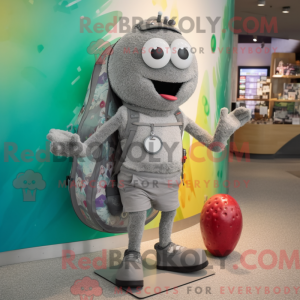 Silver Raspberry mascot...