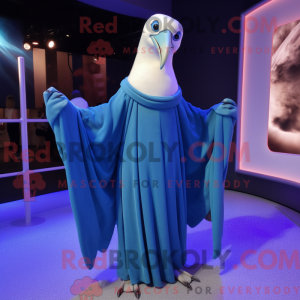 Blue Albatross mascot...