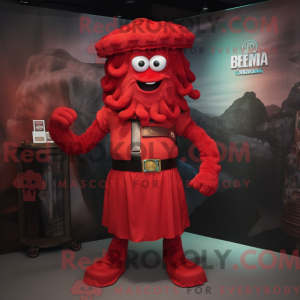 Costume mascotte de Méduse...