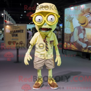 Citrongul Zombie maskot...