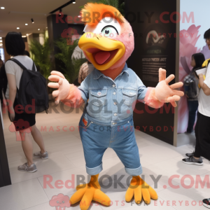 Peach Chicken maskot...