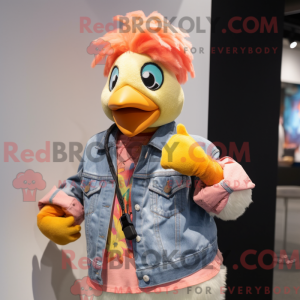 Peach Chicken maskot...