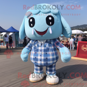 Sky Blue Kraken mascot...