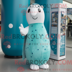 Disfraz de mascota Teal...