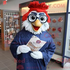 Disfraz de mascota de pollo...