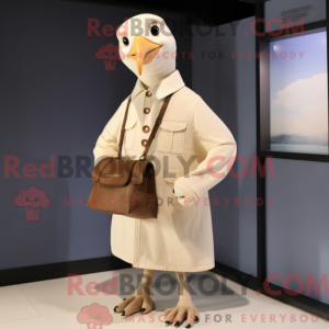 Creme Albatross maskot...