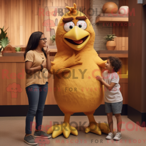 Disfraz de mascota canario...