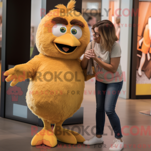 Disfraz de mascota canario...