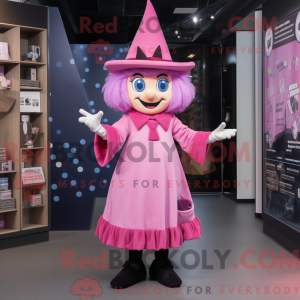 Pink Witch-maskotkostyme...