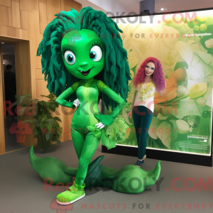Disfraz de mascota sirena...