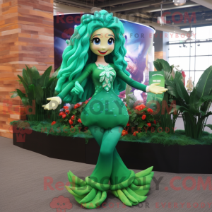 Disfraz de mascota sirena...