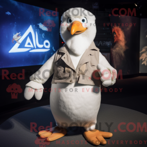 Uma figura de máscara de...