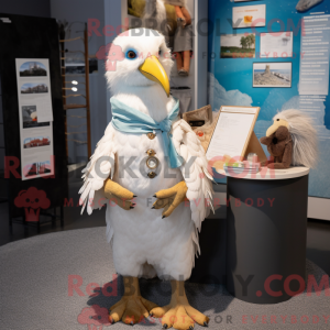 Weißer Albatros Maskottchen...