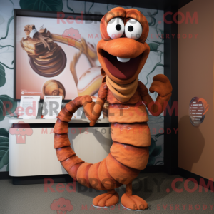 Postava maskota Rust Snake...
