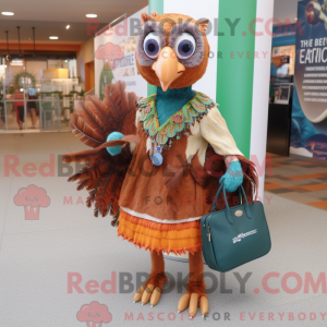 Rostroter Pfau als...