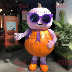 Lavender Pumpkin mascot...