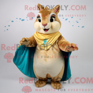 Gold Squirrel mascot...