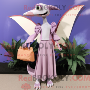 Lavender Pterodactyl mascot...