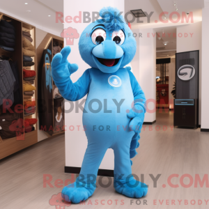 Disfraz de mascota Sky Blue...