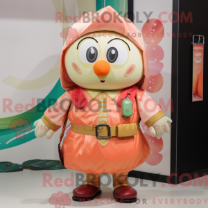 Peach Gyro maskot kostume...