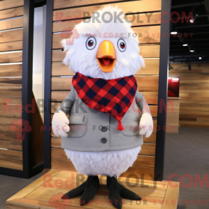 White Fried Chicken mascot...