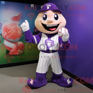 Purple Tooth Fairy maskot...