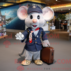Disfraz de mascota de Navy...