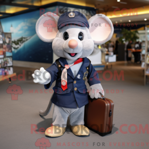 Postava maskota Navy Mouse...