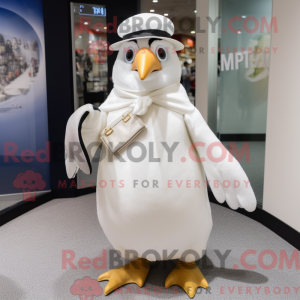 White Penguin mascot...