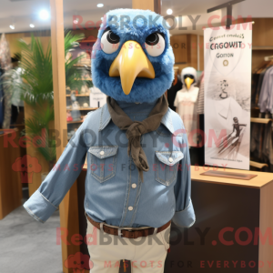 Cream Crow-maskotdraktfigur...