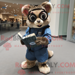 Navy Flying Squirrel maskot...