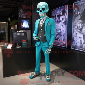Disfraz de mascota Cyan...