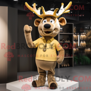Gull Reindeer maskot...